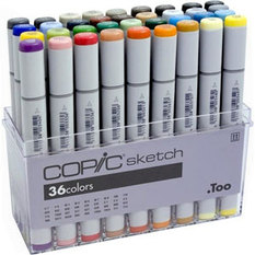 Artist's quality markers come in a wide variety of colors